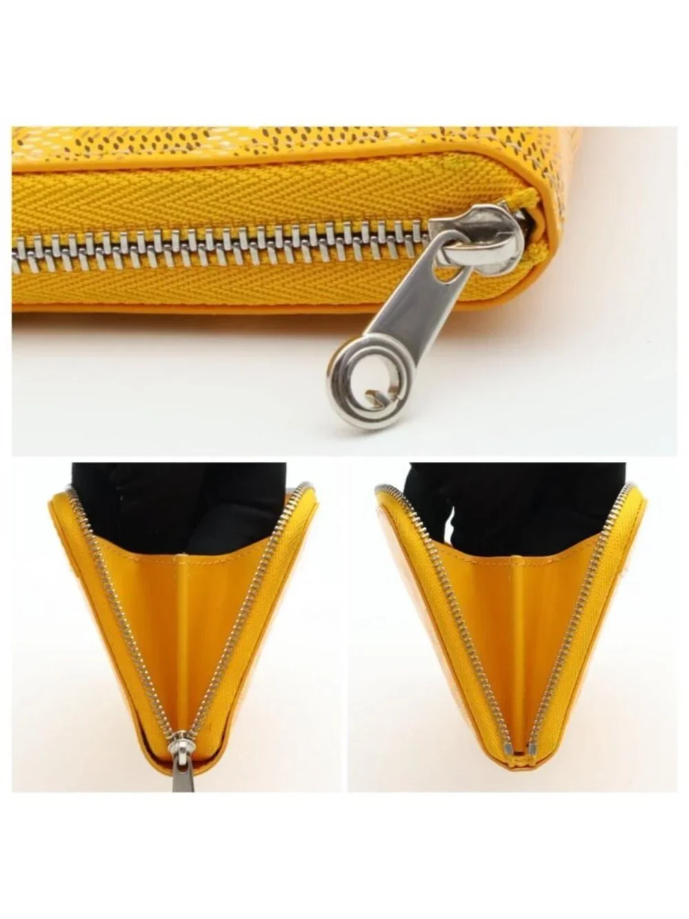 Goyard Matignon PM Compact Wallet Yellow